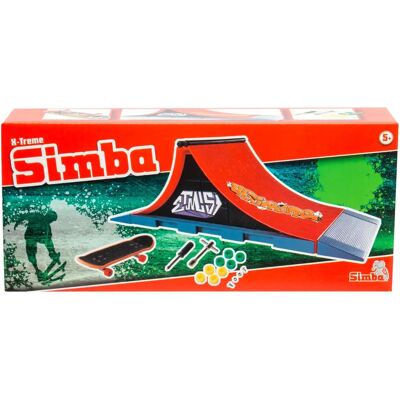 Simba - Skateboard na prsty s rampou Ultimate - 27x10x9 cm Simba - Skateboard na prsty s rampou Ultimate - 27x10x9 cm
