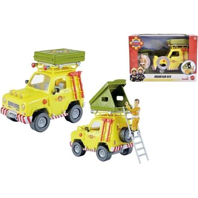 Simba Feuerwehrmann Sam Jeep 4x4 mit Zelt - Spielzeugjeep Simba Feuerwehrmann Sam Jeep 4x4 mit Zelt - Spielzeugjeep