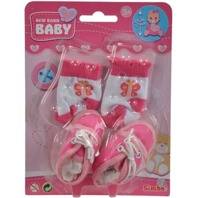 Simba Neugeborenes Baby - Socken und Schuhe für Puppe Simba Neugeborenes Baby - Socken und Schuhe für Puppe