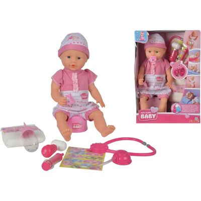 Smoby 105032355 Puppe - Mehrfarbig, Medizinisches Zubehör, 38cm Smoby 105032355 Puppe - Mehrfarbig, Medizinisches Zubehör, 38cm