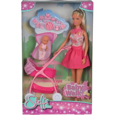 Steffi Love Baby Walk Rosa - Spielzeug Steffi Love Baby Walk Rosa - Spielzeug