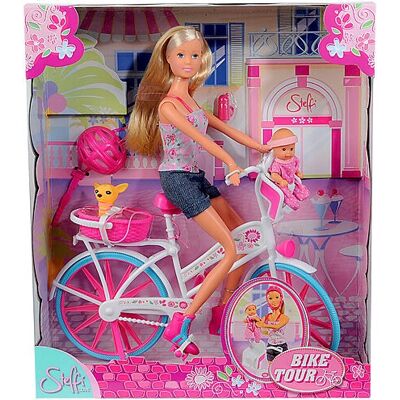 Simba Toys 105739050 Baba - Aktív játék kerékpárral és szerepjátékkal Simba Toys 105739050 Baba - Aktív játék kerékpárral és szerepjátékkal
