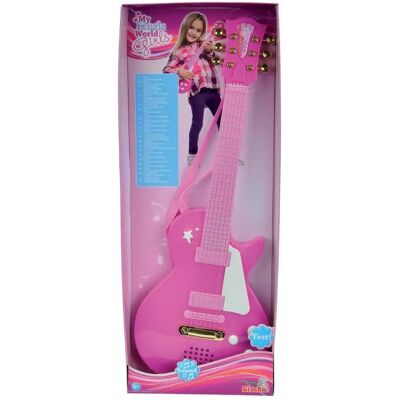 Guitarra Rock para Meninas - My Music World - 56cm - Brinquedo Guitarra Rock para Meninas - My Music World - 56cm - Brinquedo