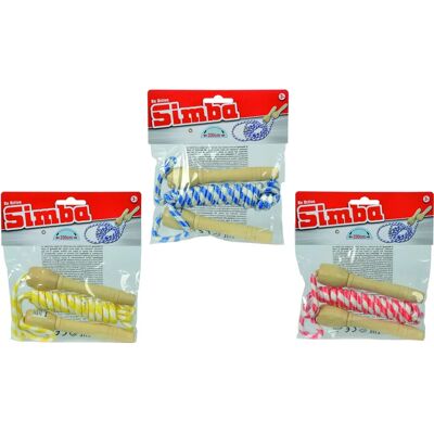 Simba Springseil mit Holzgriffen - Spielzeug Simba Springseil mit Holzgriffen - Spielzeug