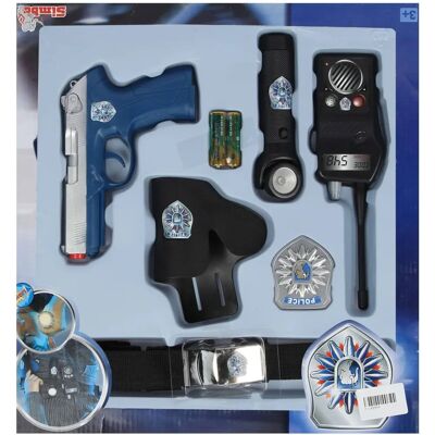Ensemble ceinture de police Simba - Accessoire de jeu de rôle pour enfants Ensemble ceinture de police Simba - Accessoire de jeu de rôle pour enfants