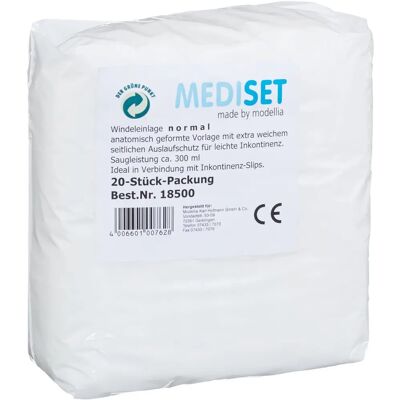 Mediset Weiß Ultra Dry Einlagen - Inkontinenz-Einlagen Mediset Weiß Ultra Dry Einlagen - Inkontinenz-Einlagen