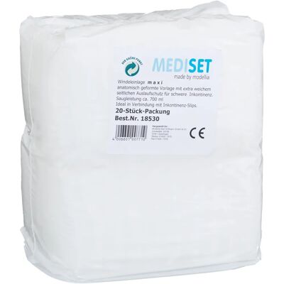 Mediset Maxi Ultra Dry System Inkontinenz-Einlagen Mediset Maxi Ultra Dry System Inkontinenz-Einlagen
