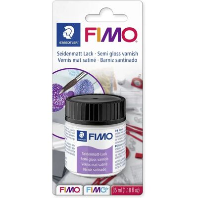 Staedtler FIMO 8705 - Halvblank Lak - 35ml - Modellervare Staedtler FIMO 8705 - Halvblank Lak - 35ml - Modellervare