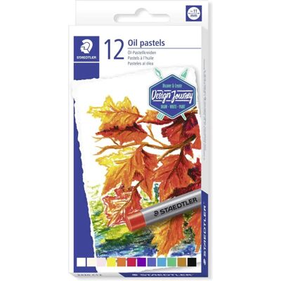Pastels à l'huile Staedtler 2420 C12 - Couleurs variées - Pack de 12 Pastels à l'huile Staedtler 2420 C12 - Couleurs variées - Pack de 12