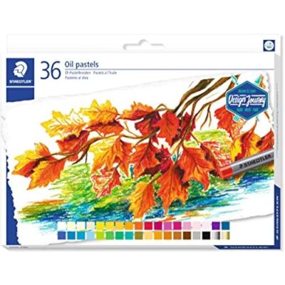 Pastels à l'huile Staedtler 2420 C36 - Couleurs Variées - Pastels à l'huile Pastels à l'huile Staedtler 2420 C36 - Couleurs Variées - Pastels à l'huile