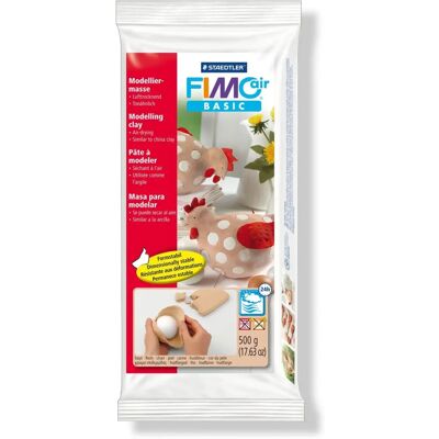 FIMO Air Basic Pâte à Modeler - 500 g - Beige FIMO Air Basic Pâte à Modeler - 500 g - Beige