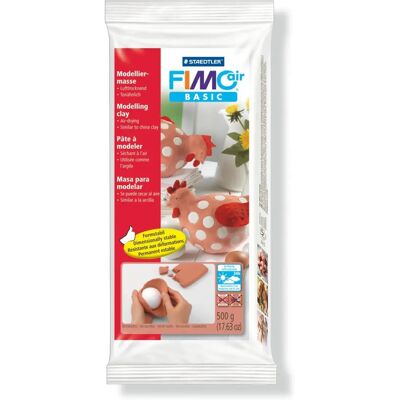 FIMOair Pâte à Modeler - Terre cuite - 500g FIMOair Pâte à Modeler - Terre cuite - 500g