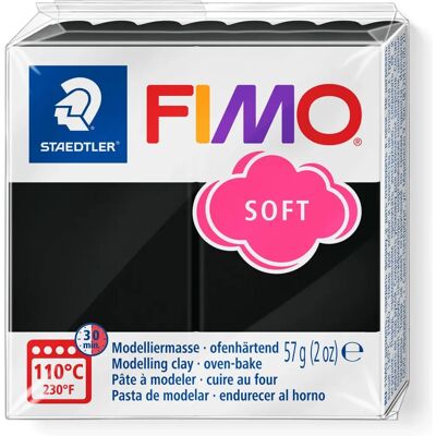 Staedtler FIMO 8020 Argila de modelar - Preto - 57g - Tipo de produto Staedtler FIMO 8020 Argila de modelar - Preto - 57g - Tipo de produto