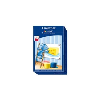Staedtler - Noris Junior Finger maling - 75ml, 6 stk - Vaskbar Staedtler - Noris Junior Finger maling - 75ml, 6 stk - Vaskbar
