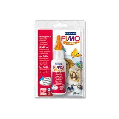 Staedtler FIMO nestemäinen muovailuvaha - Läpinäkyvä - 50ml Staedtler FIMO nestemäinen muovailuvaha - Läpinäkyvä - 50ml