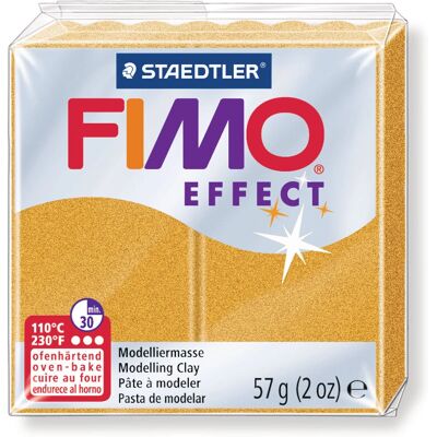 Fimo Effect Metallic Gold - Argile de Modéliser pour Bricolage - Publicité Fimo Effect Metallic Gold - Argile de Modéliser pour Bricolage - Publicité