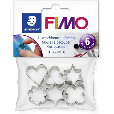 Staedtler FIMO 8724 03 - Modellérmasse og udstikkere Staedtler FIMO 8724 03 - Modellérmasse og udstikkere