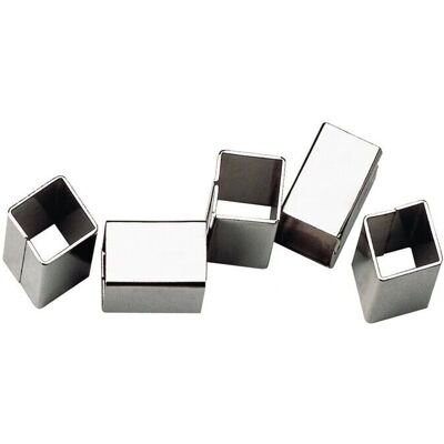 EDI Ausgleichshülse - Metallf. Vierkantstift 8-9mm - 30mm - 25 Stück EDI Ausgleichshülse - Metallf. Vierkantstift 8-9mm - 30mm - 25 Stück