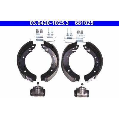 ATE - MB 03.0420-1025.3 - Hinterachse - Bremsbackensatz ATE - MB 03.0420-1025.3 - Hinterachse - Bremsbackensatz