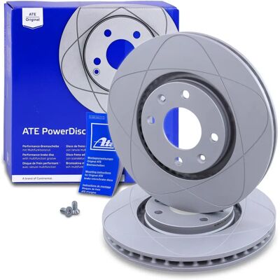 ATE PowerDisc Jarrulevy - Ilmastoitu, 283mm, 26mm paksu ATE PowerDisc Jarrulevy - Ilmastoitu, 283mm, 26mm paksu