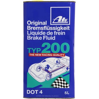 ATE Bremsevæske 5L Type 200 DOT-4 - Bremsevæske ATE Bremsevæske 5L Type 200 DOT-4 - Bremsevæske