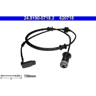 ATE Slidindikator - Foraksel - 720mm - Skivebremse - Opel ATE Slidindikator - Foraksel - 720mm - Skivebremse - Opel