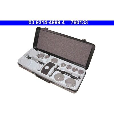 Set de unelte pentru pistonul de pe caliperul de frână ATE 03.9314-4999.4 - Reparații Frâne Set de unelte pentru pistonul de pe caliperul de frână ATE 03.9314-4999.4 - Reparații Frâne