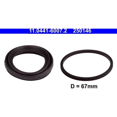 Kit di riparazione freni ATE - Guarnizioni per pinze - 11.0441-6007.2 Kit di riparazione freni ATE - Guarnizioni per pinze - 11.0441-6007.2
