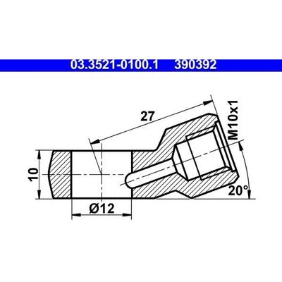 ATE 390392 Ringverbinder Rohrverbinder - Rohrverbinder ATE 390392 Ringverbinder Rohrverbinder - Rohrverbinder