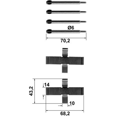 Ate 1500-2000 (E10) Bremsbeläge - Bremsanlage Ate 1500-2000 (E10) Bremsbeläge - Bremsanlage
