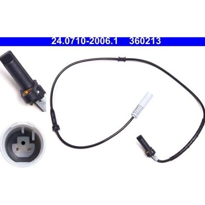 ATE BMW 7 Serie ABS Hjulhastighedssensor - 24.0710-2006.1 ATE BMW 7 Serie ABS Hjulhastighedssensor - 24.0710-2006.1