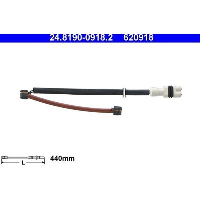 Porsche 911 Bremseutslippskontakt - 440mm - Skivebremse Porsche 911 Bremseutslippskontakt - 440mm - Skivebremse