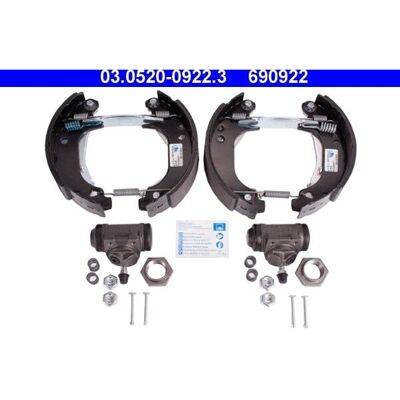 Renault 11 Bremsbackensatz - Hinterachse - Bendix kompatibel Renault 11 Bremsbackensatz - Hinterachse - Bendix kompatibel