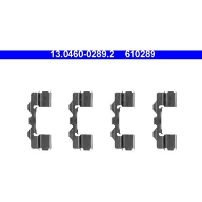 Nissan Bremsbelag-Kit - Vorderseite - 13.0460-0289.2 Nissan Bremsbelag-Kit - Vorderseite - 13.0460-0289.2