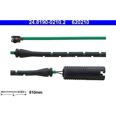 BMW 3 Z3 Bremsekloss slitasje sensor - Foraksel - ATE BMW 3 Z3 Bremsekloss slitasje sensor - Foraksel - ATE