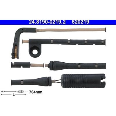 Ate Bremse-slitage sensor til BMW 5 - Foran Ate Bremse-slitage sensor til BMW 5 - Foran