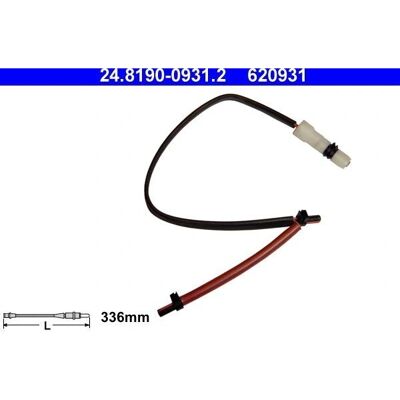 Ate Brake Wear Sensor - Porsche 911 (997) - 336mm - Front Right Ate Brake Wear Sensor - Porsche 911 (997) - 336mm - Front Right