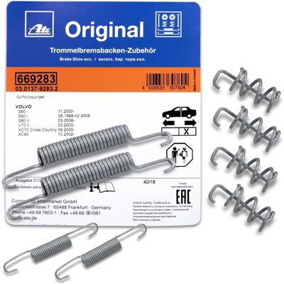 ATE Volvo Brems- und Handbremssatz - V70 II, S60 I, S80 I, XC70, S80 II ATE Volvo Brems- und Handbremssatz - V70 II, S60 I, S80 I, XC70, S80 II
