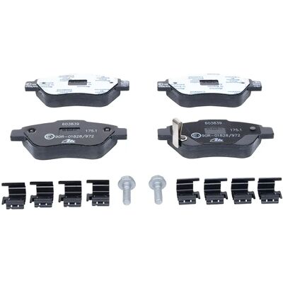 Pastiglie freno ATE - Compatibile con Opel e Vauxhall - Anteriore Pastiglie freno ATE - Compatibile con Opel e Vauxhall - Anteriore
