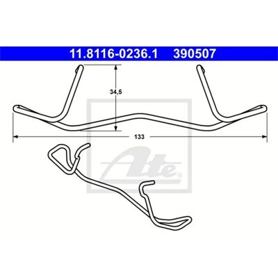 Volvo brekkeklammer - Modellvarianter - Bremsklips Volvo brekkeklammer - Modellvarianter - Bremsklips