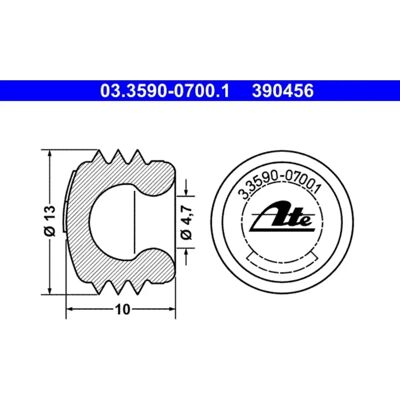 ATE Remcilinderafdekking Kit - Duurzaam, OEM-Kwaliteit ATE Remcilinderafdekking Kit - Duurzaam, OEM-Kwaliteit