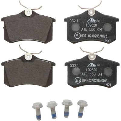 Pastillas de freno cerámicas traseras Ate Audi A1 A3 A4 A6 A8 Tt Citroën Berlingo - Pastillas de freno Pastillas de freno cerámicas traseras Ate Audi A1 A3 A4 A6 A8 Tt Citroën Berlingo - Pastillas de freno
