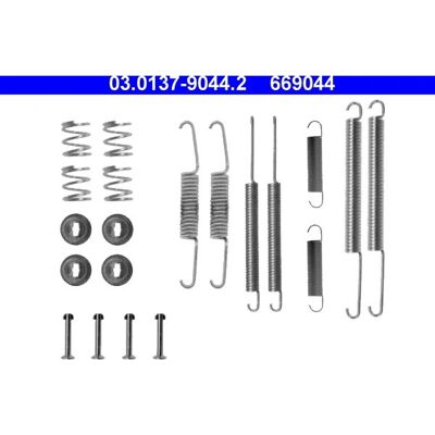 Ate Bremsbackensatz - Passend für Audi 100 VW Caddy Golf Ate Bremsbackensatz - Passend für Audi 100 VW Caddy Golf
