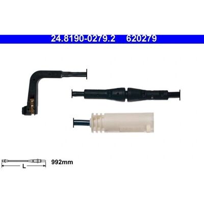 Ate 24.8190-0279.2 Bakbremse Varslingskontakt - Bremsesensor Ate 24.8190-0279.2 Bakbremse Varslingskontakt - Bremsesensor