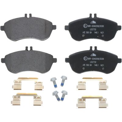 Plaquettes de frein ATE Mercedes-Benz - Céramique, Modèle 13.0470-2732.2 Plaquettes de frein ATE Mercedes-Benz - Céramique, Modèle 13.0470-2732.2