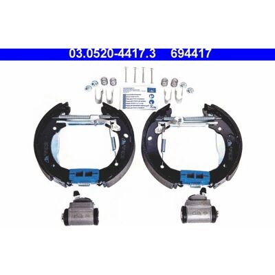 ATE TopKit 03.0520-4417.3 Bremsensatz - Radzylinder, Zubehör, für Hyundai Getz ATE TopKit 03.0520-4417.3 Bremsensatz - Radzylinder, Zubehör, für Hyundai Getz