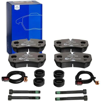 Kit de Plaquettes de Frein Arrière pour Ford Transit avec Capteur - Disques et Plaquettes - 4 Pièces Kit de Plaquettes de Frein Arrière pour Ford Transit avec Capteur - Disques et Plaquettes - 4 Pièces
