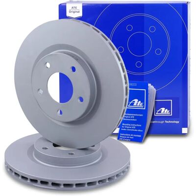 ATE Brake Disc - Ventilated - 26mm Thick - 294mm Diameter - Peugeot, Citroën, Mitsubishi ATE Brake Disc - Ventilated - 26mm Thick - 294mm Diameter - Peugeot, Citroën, Mitsubishi