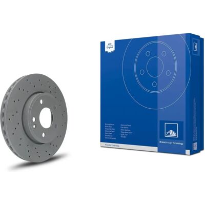 ATE Bremscheibe - Gelocht/innenbelüftet - 295mm Außen, 154,6mm Innendurchmesser - 28mm Dicke - Modell 24.0128-0262.1 ATE Bremscheibe - Gelocht/innenbelüftet - 295mm Außen, 154,6mm Innendurchmesser - 28mm Dicke - Modell 24.0128-0262.1