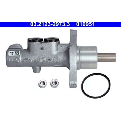 Skoda Hovedbromscylinder - 23,8mm, M12x1, 2 tilkoblinger - Bremsesystem Skoda Hovedbromscylinder - 23,8mm, M12x1, 2 tilkoblinger - Bremsesystem